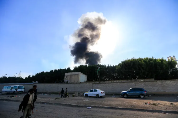 El misil fue interceptado por Israel/AFP