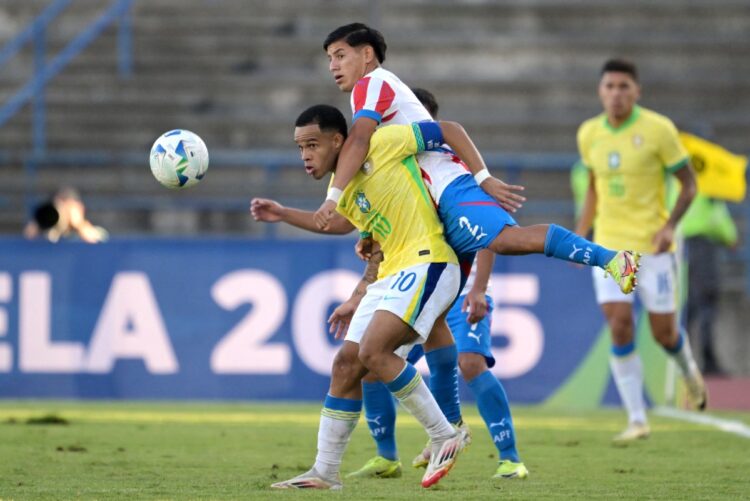 Brasil clasifica al Mundial Sub-20 con triunfo 3-1 ante Paraguay