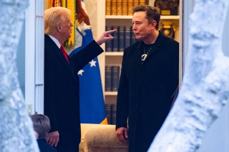 Donald Trump y Elon Musk en la Casa Blanca/AFP