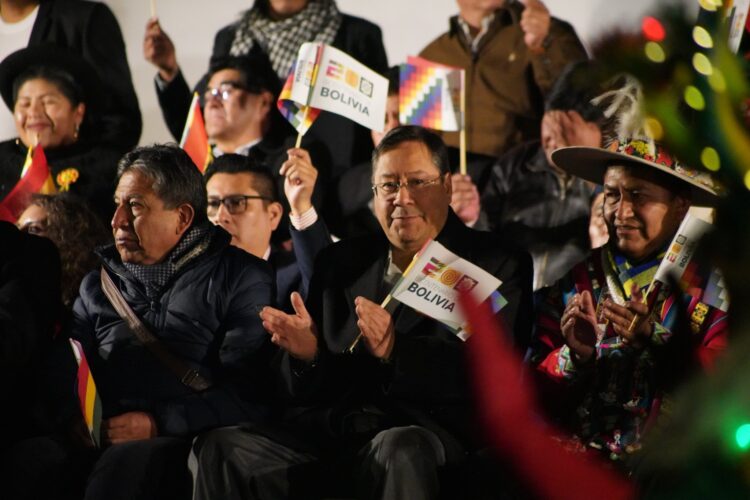 Arce propone un ‘pacto social’ para ‘festejar el Bicentenario en paz y unidad’