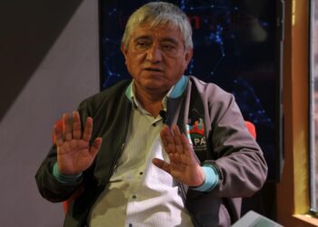 El alcalde e La Paz, Iván Arias.