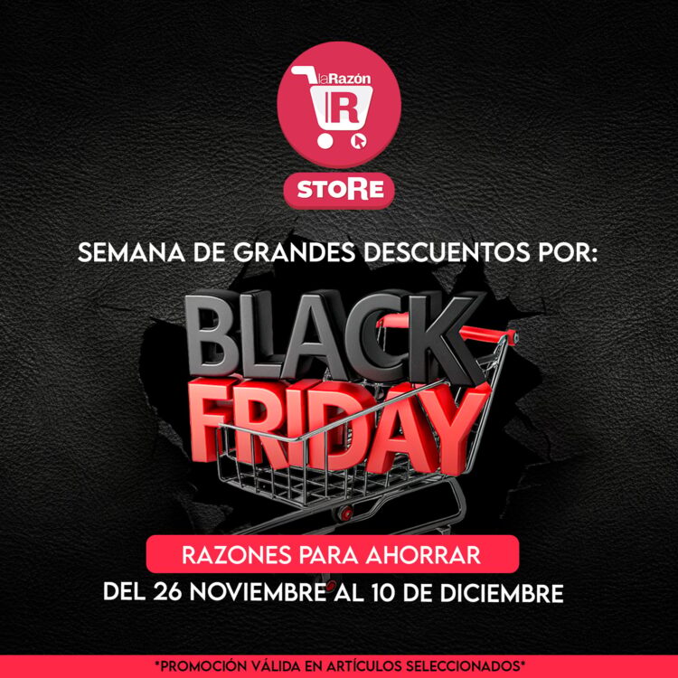¡Adelanta tus regalos navideños con el Black Friday de La Razón Store!