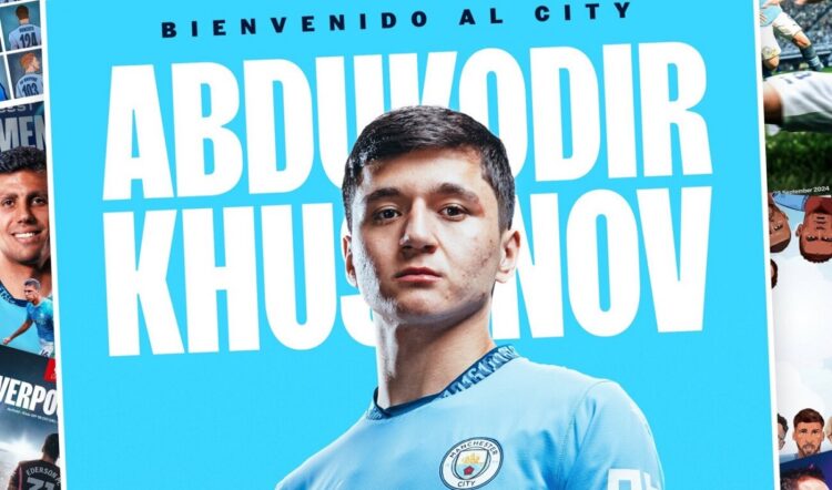 Manchester City ficha al central uzbeco Abdukodir Khusanov, procedente de Lens
