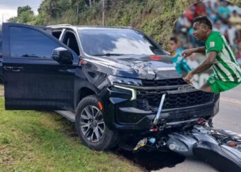 Futbolista Alfredo Morelos detenido tras causar un accidente ebrio en Colombia