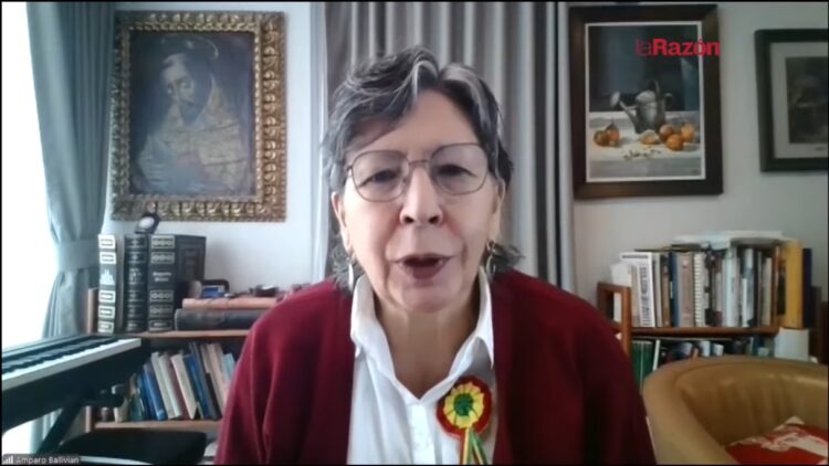 Amparo Ballivián: única mujer precandidata en el ‘bloque de unidad opositor’