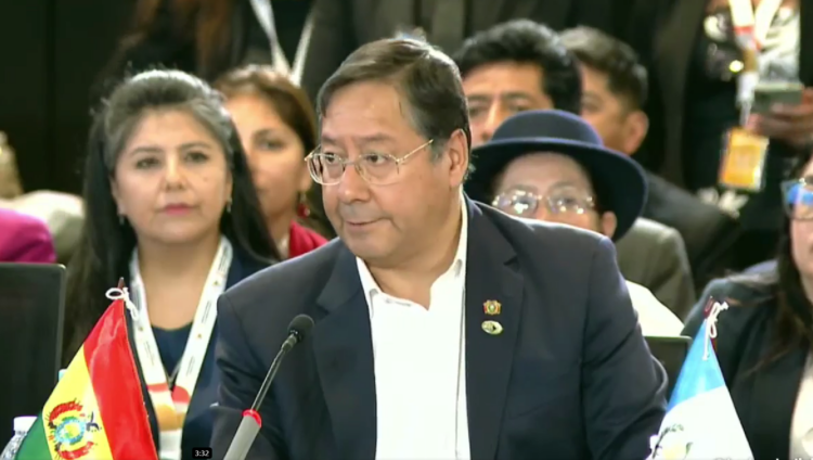 Arce advierte en el Celac el ‘resurgimiento’ de desestabilización contra gobiernos legítimos