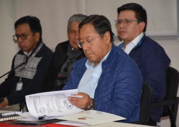 Ministro de Justicia dice que la denuncia contra Arce tiene el fin de acortar su mandato