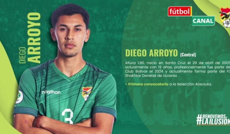 Macazaga, Ferrufino y Arroyo, los rostros nuevos en la Selección Boliviana