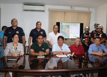 Autoridades coordinan ante inundaciones en Santa Cruz