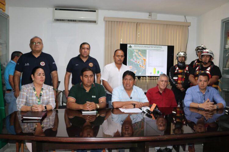 Autoridades coordinan ante inundaciones en Santa Cruz