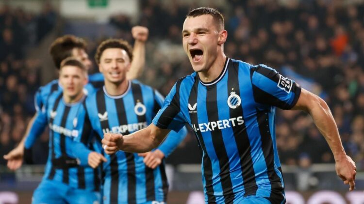 El Brujas sorprende al Atalanta con gol de Ferran Jutglà