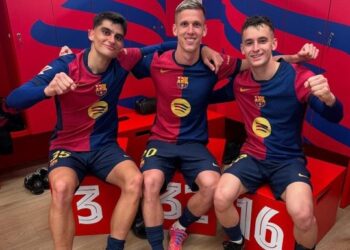 Barça conserva el liderato al golear a una Real Sociedad en inferioridad
