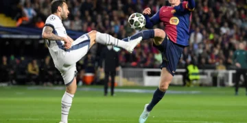 Barcelona e Inter igualan 3-3 en Montjuic