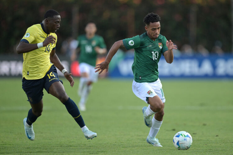 Pese a su buen juego, Bolivia cae (2-1) ante Ecuador en el Sub-20
