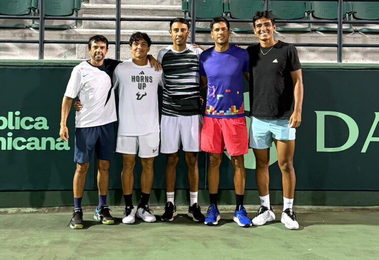 El Team Bolivia ya se entrena en Santo Domingo para la Copa Davis