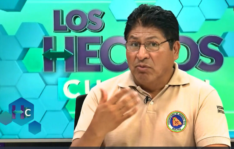‘Calvimontes denuncia que ‘todavía existe gente irresponsable que sigue prendiendo fuego’