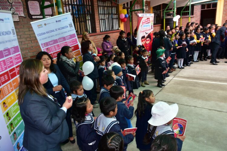 La Paz triplicará sus brigadas por la Semana de la Vacunación de las Américas
