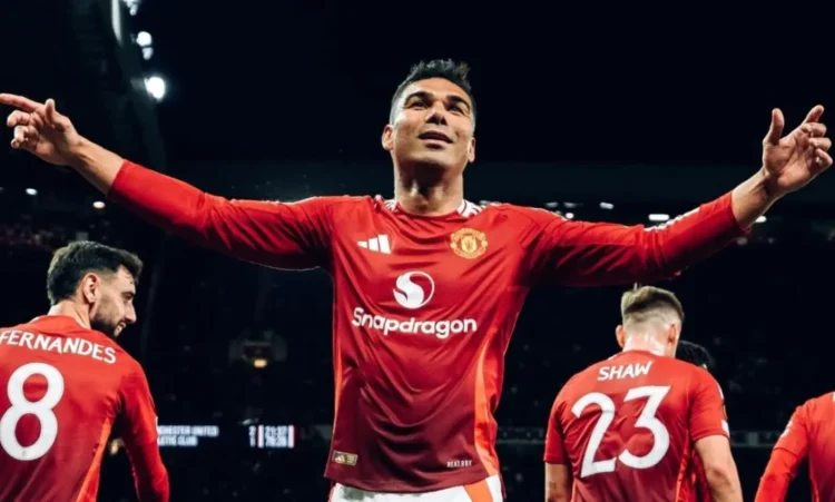 El renacer de Casemiro en Old Trafford a las órdenes de Ruben Amorim