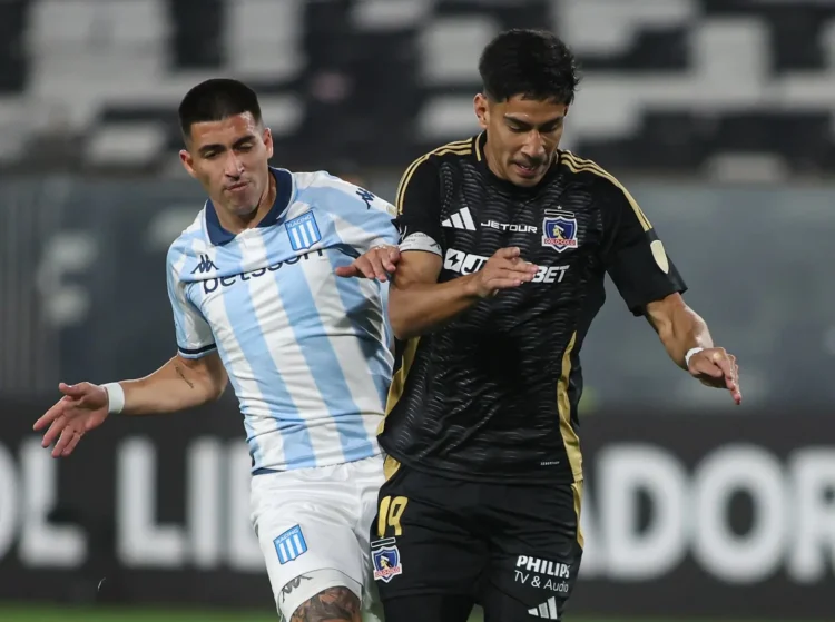 Colo-Colo y Racing empatan 1-1 en un partido opaco por la Conmebol Libertadores