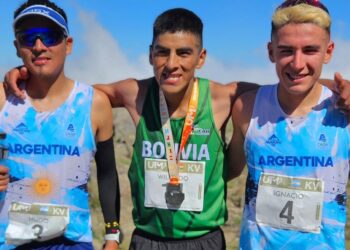 Calatayud, campeón sudamericano Trail en Merlo, Argentina