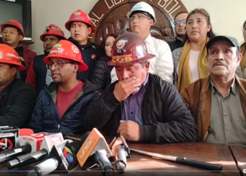 Huarachi denuncia ‘intento de golpe sindical’ tras protesta evista en la COB