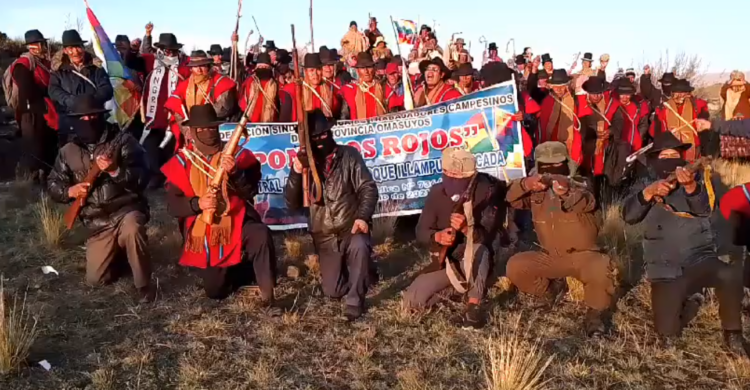 El Gobierno instruye investigación contra campesinos que portaban armas
