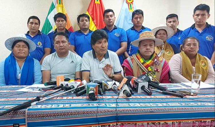 Luego de ser notificado, Evo Morales dice que se ‘defenderá y ganará’ la batalla judicial