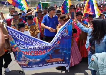 Evo Morales llega al encuentro de las organizaciones sociales en Sacaba