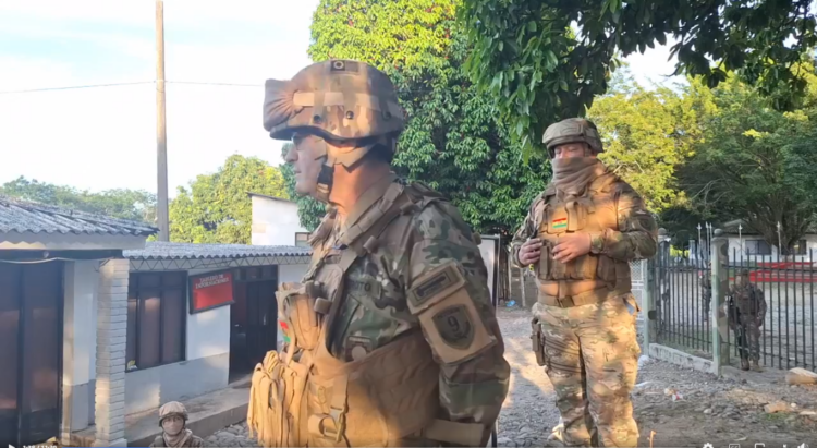 Jefe militar de la Novena División confirma el ingreso de policías a esa base militar
