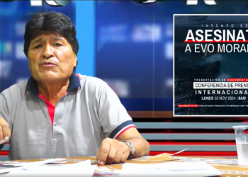 Morales presenta documental sobre el ataque que denunció e involucra a EEUU