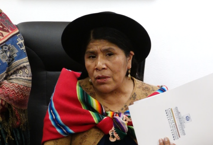 Toribia Lero denuncia ante la Comisión de Ética a Héctor Arce por llamarla ‘asquerosa’