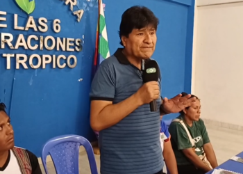 Evo advierte que agentes de inteligencia intentan alquilar casas en Lauca Ñ para hacerle seguimiento