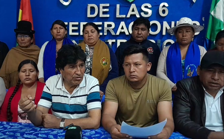 Evo Pueblo convoca a primer ampliado y perfila elegir diputados y senadores para los comicios