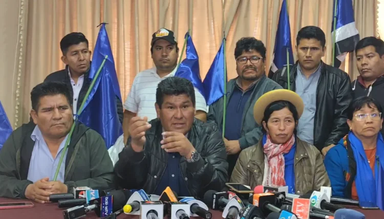 MAS reprograma proclamación de su binomio para el 11 de mayo