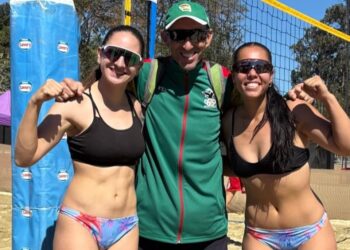 Galindo y Chacón quedaron en el camino del voleibol de playa