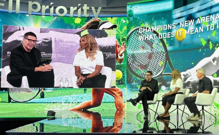 Claure entrevista a leyendas Serena William y Lance Armstrong