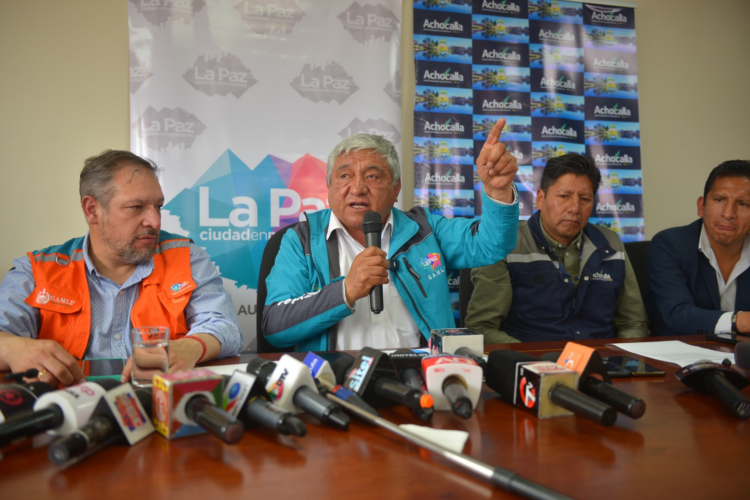 Alcaldes de La Paz y Achocalla no autorizaron al cementerio Los Andes movimiento de tierras