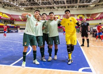 Bolivia es novena en el Sudamericano Sub-20 de Futsal Masculino