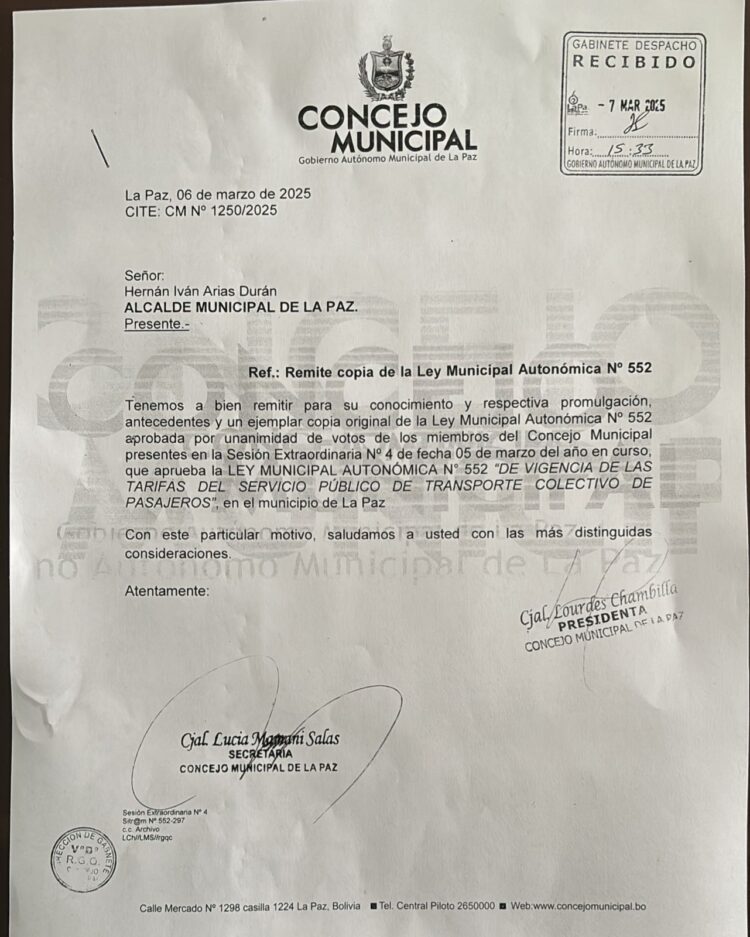 Ejecutivo tiene hasta el 21 de marzo para promulgar ley de tarifas