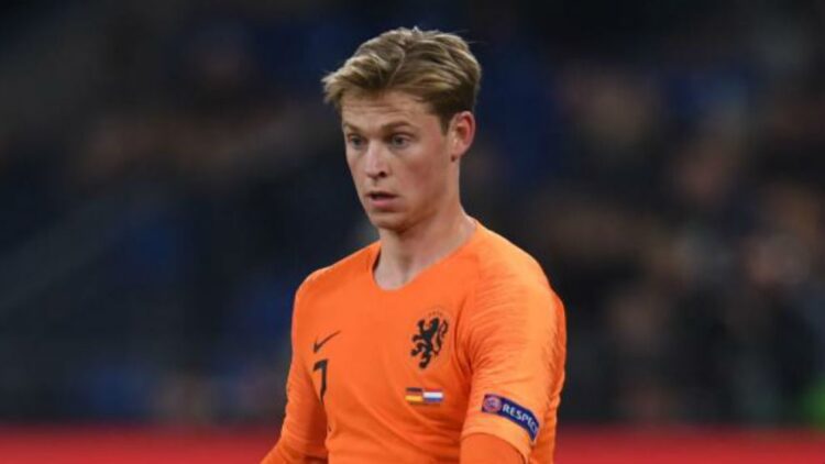 Frenkie De Jong entrena sin problemas y se siente para jugar ante España