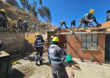 Más de una decena de casas fueron demolidas en la zona Kamirpata.