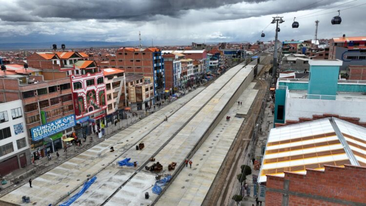 ¿Cómo avanza el Distribuidor Río Seco? La Alcaldía de El Alto pone fecha de entrega