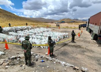 Hallan 21,6 toneladas de cocaína, ‘la mayor incautación de la historia boliviana’