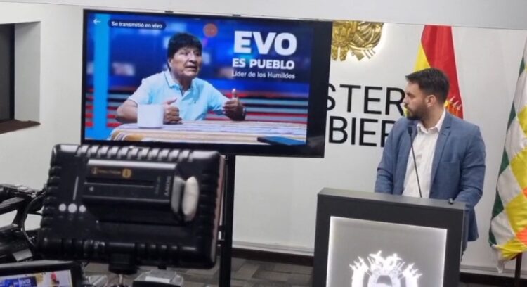 Del Castillo informa que la seguridad de Morales disparó a policías en un control antidroga