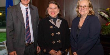Despedida a la embajadora de Suiza Edita Vokral