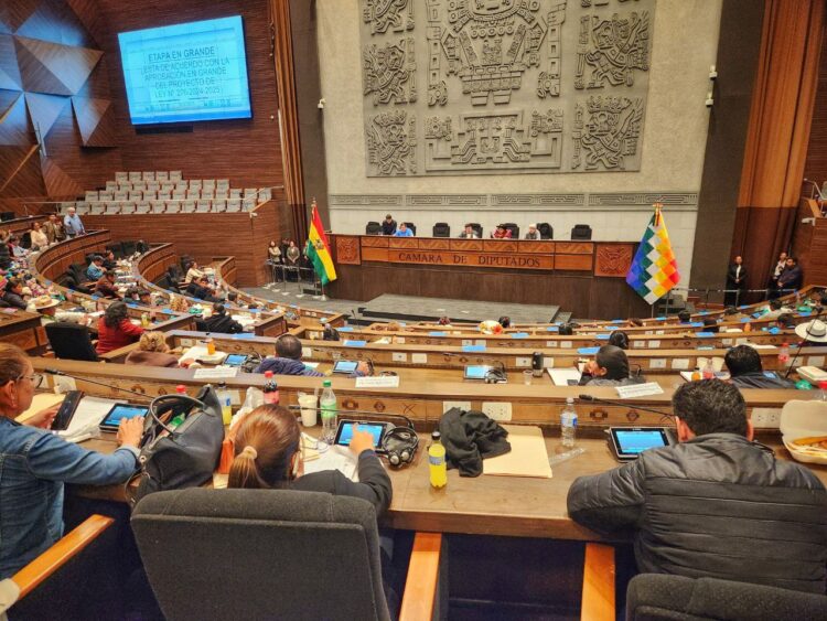 Diputados aprueba crédito por $us 150 millones para riego comunitario