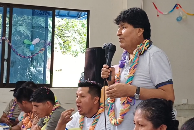 Morales cree que el Gobierno intervendrá el Trópico en Carnaval y advierte resistencia