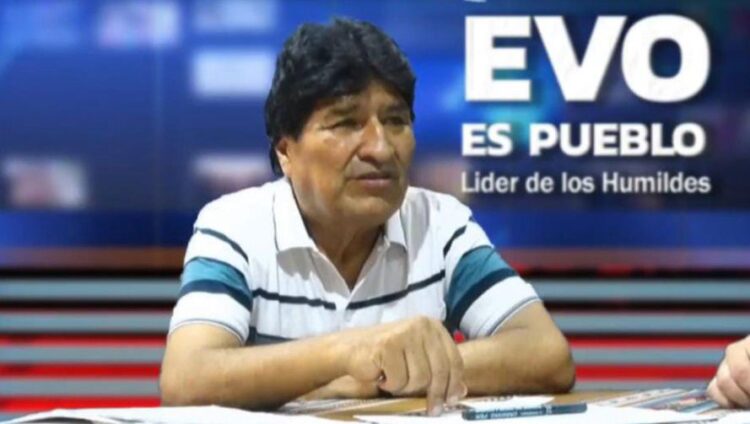 Foto de archivo del expresidente Evo Morales, quien fue denunciado en Argentina por presuntos delitos de lesa humanidad cometidos en Bolivia.