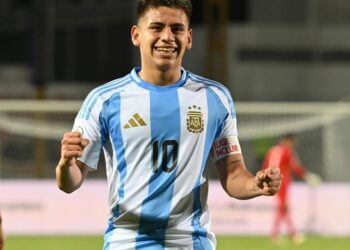 ‘El Diablito’ Echeverri enfoca la mira en el Mundial Sub-20 con un ojo en el City