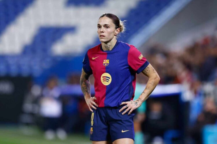 El Espanyol femenino denuncia un gesto obsceno de la azulgrana Mapi León